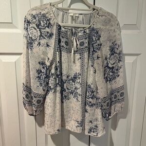 Joie peasant blouse!